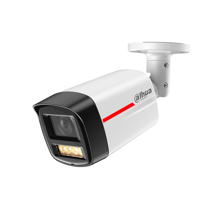 DAHUA DH-IPC-HFW2449TLP-S-LED-0280B-PRO- Cámara IP Bullet de 4MP / WizColor /WizSense/ Lente 2.8mm/ SMD Plus/ Protección perimetral/ IP67/ PoE/ Ranura MicroSD