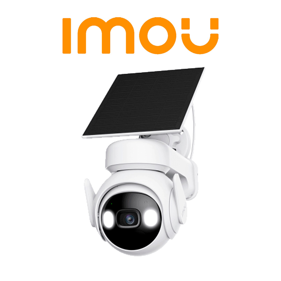 IMOU CELL PT 4G CON PANEL ( KIT/IPC-K9EN-3T0TE-AM/FSP12-TYPEC) - Cámara Cell PT 4g de 3MP con panel solar, lente de 3.6mm y 88° de apertura, audio bidireccional y sensor PIR integrado para seguridad avanzada