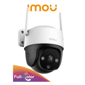IMOU Cruiser SE+ 3MP (IPC-K7CN-3H1WE) - Cámara IP PT de 3MP con WiFi ofrece Full Color, audio bidireccional, 30m, micrófono y altavoz, disuasión activa sirena 110dB, autotracking, ranura MicroSD e IP66.