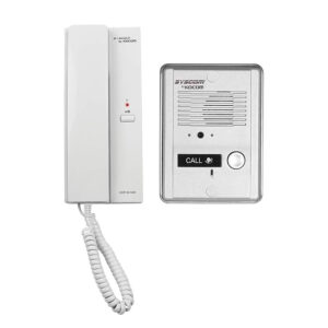 Kit de audio portero con un auricular (expandible hasta 3 auriculares)